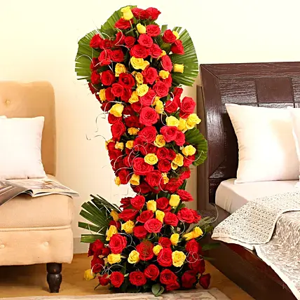 Endless Love- 100 Roses Floral Tower