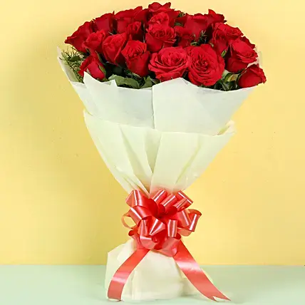 Exquisite 25 Red Roses Bouquet