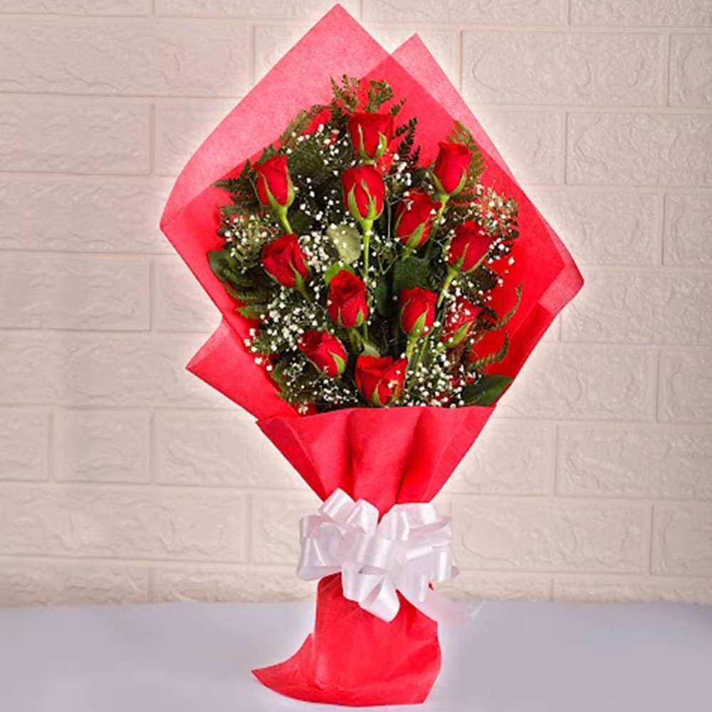 Dreamy Red Rose Bouquet
