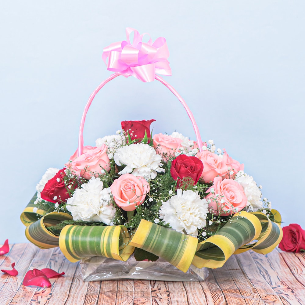 Love Basket Of Rose Love Basket Of Rose