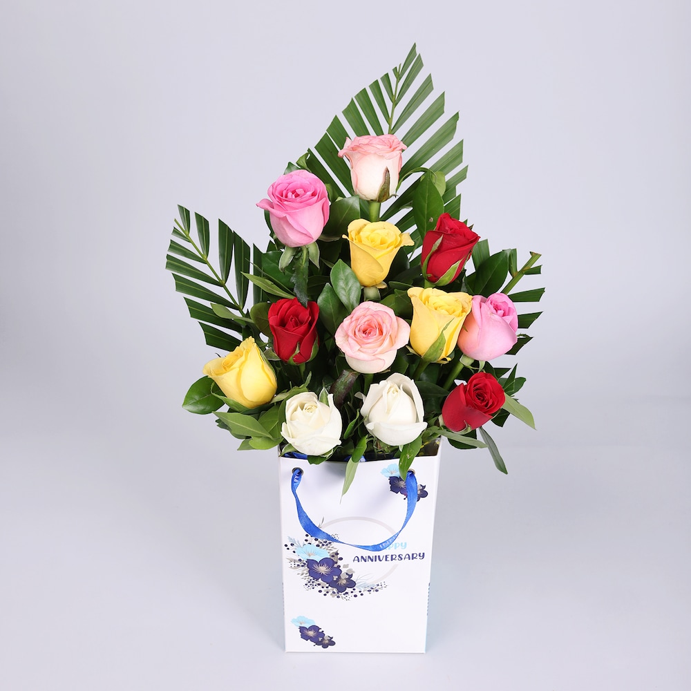 Vibrant Mix Roses Vibrant Mix Roses