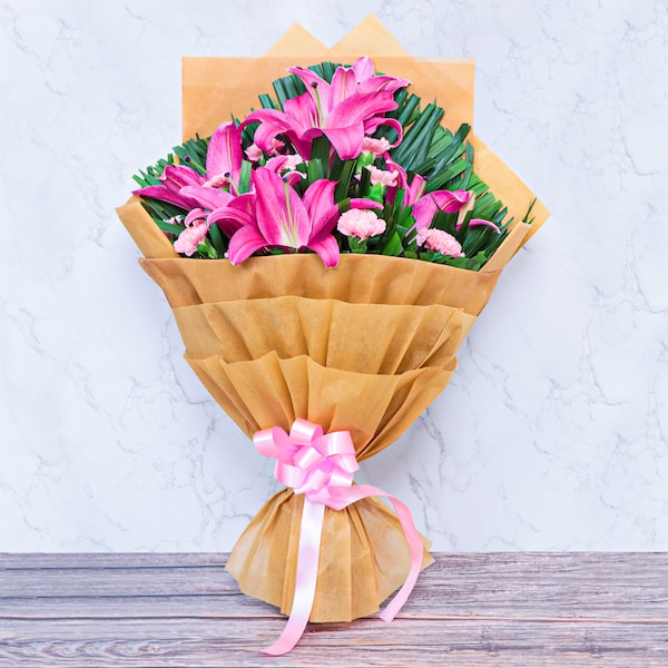 Charming Pink Beauties Bouquet