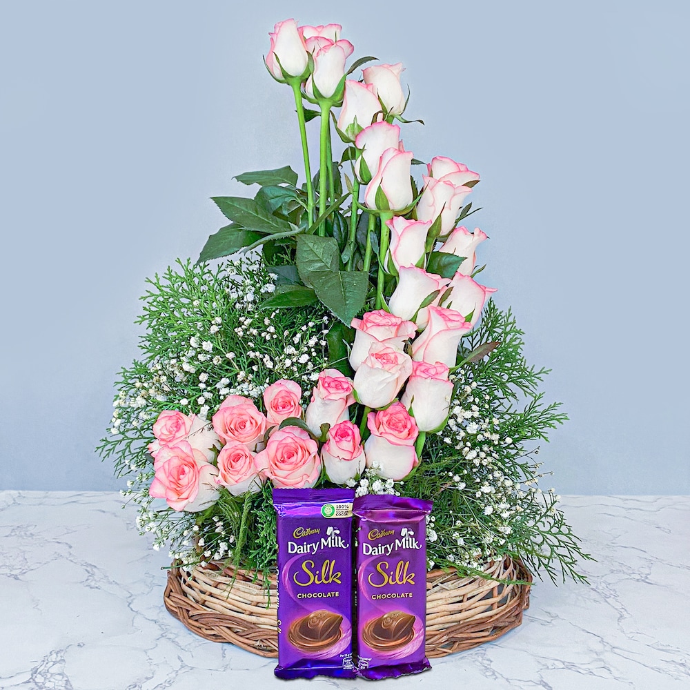 Luxury Choco Rosey Arrangement